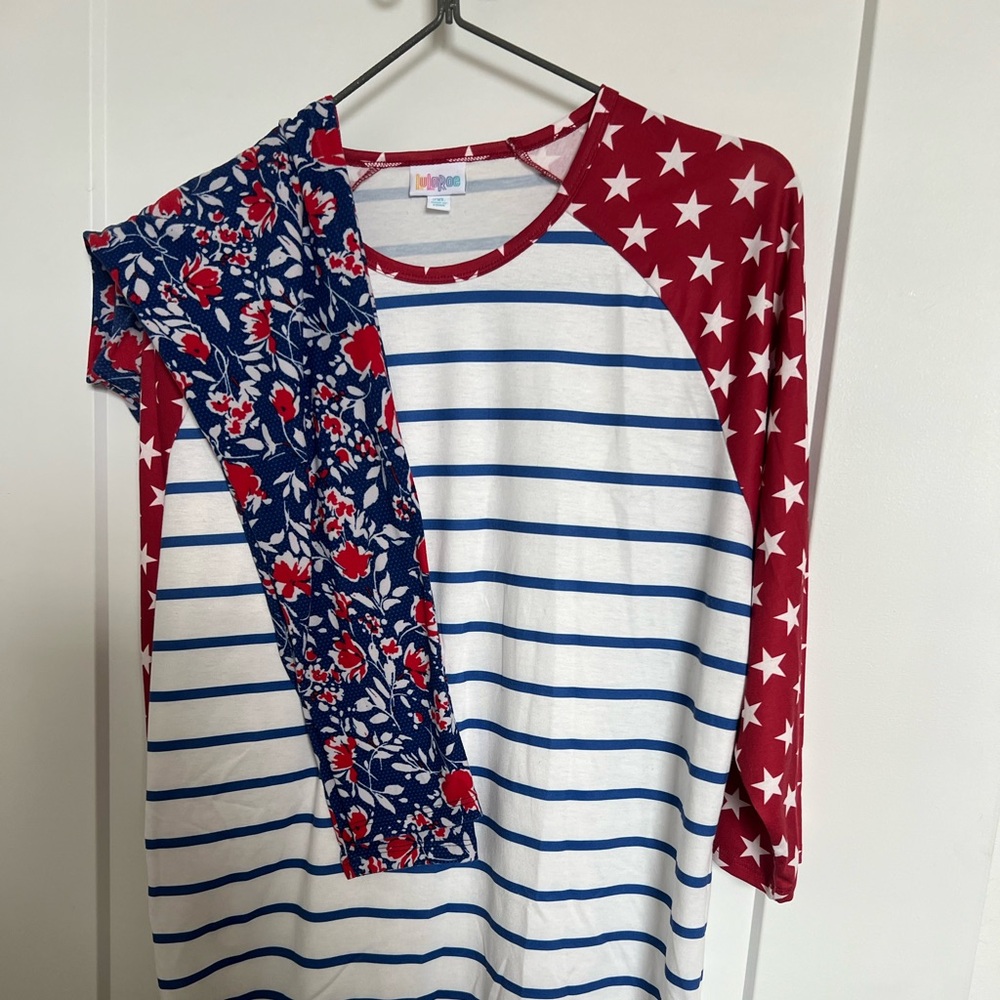 Lularoe Randy Americana Outfit